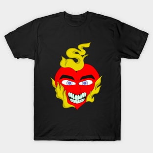 Flaming Heart T-Shirt